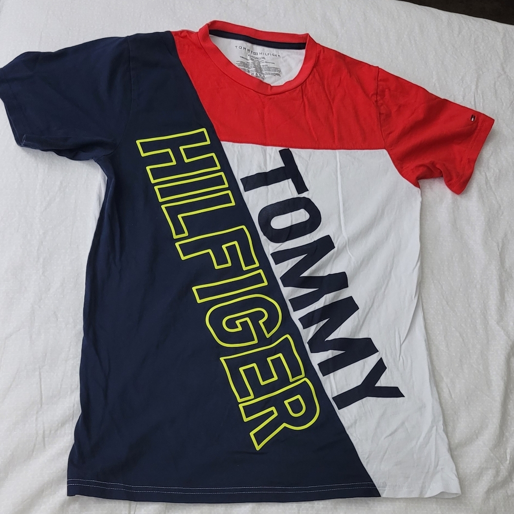 Tommy Hilfiger Navy, White and Red Swim Set